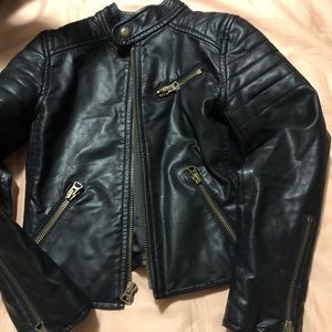 Ralph Lauren Toddler Girls size 5 leather jacket